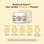 California Gold Nutrition, Buffered Gold C, некислый витамин C в порошке, аскорбат натрия, 238 г (8,40 унции)