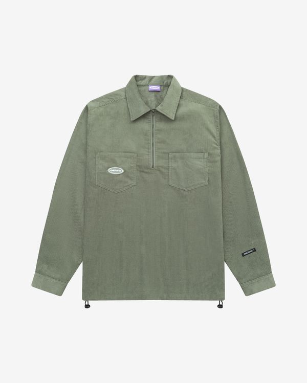 Рубашка Velvet хаки - фото 1