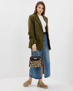 Сумка 680 17 леопард крупный