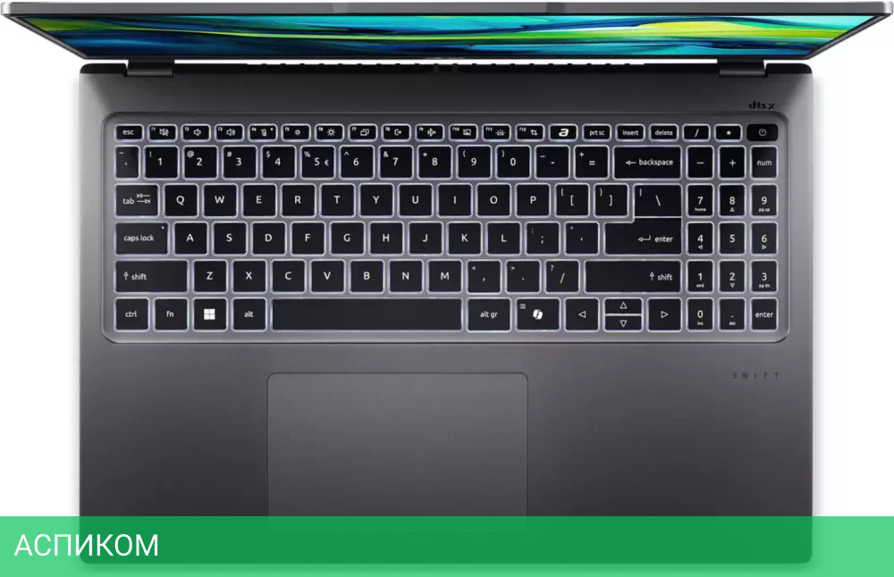 Ноутбук Acer Swift Go SFG16-72-709R NX.KSHCD.002