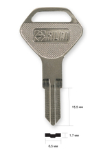 Заготовка английского ключа 10235 MER41