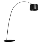 Напольный дизайнерский светильник  Twiggy by Foscarini (черный)