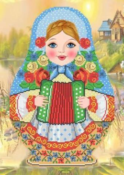 Г-5107 Матрешка с гармошкой