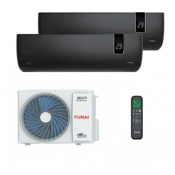 Мульти сплит-система Funai на 2 комнаты (35+35 кв.м.) серия BUSHIDO