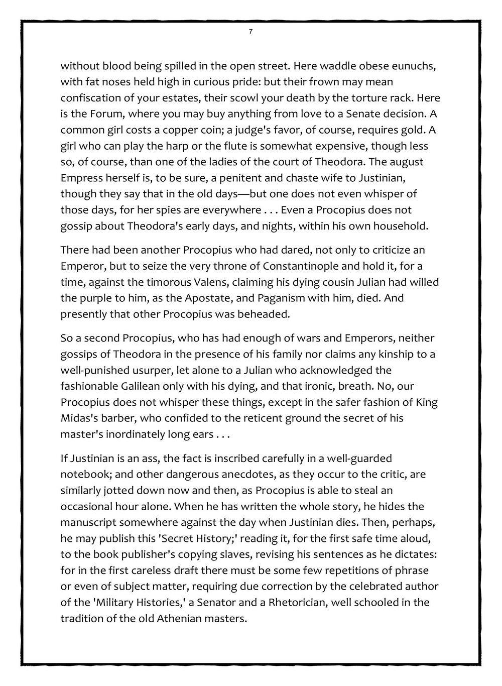 The Secret History of Procopius | Procopius