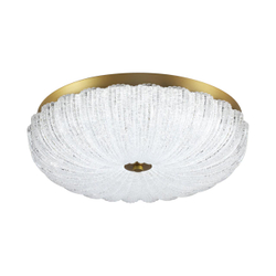 7719/48L PIKO LED SN 567 Светильник металл/стекло/прозрачный/золотой LED 48Вт 3000-6500K D400 IP20 пульт ДУ TESORO