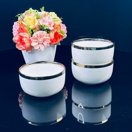 Lenardi 122-053 Набор из 6 салатников 11см MULTICOLOR в под.уп.(х12)Фарфор