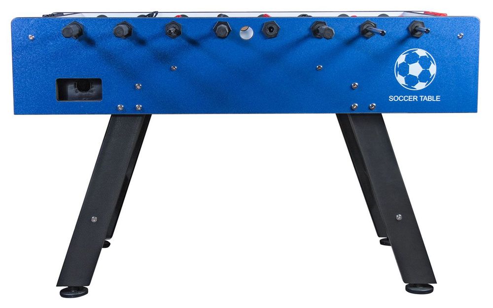 Настольный футбол (кикер) "Milan" (144 х 77 х 90 см, сине-черный)