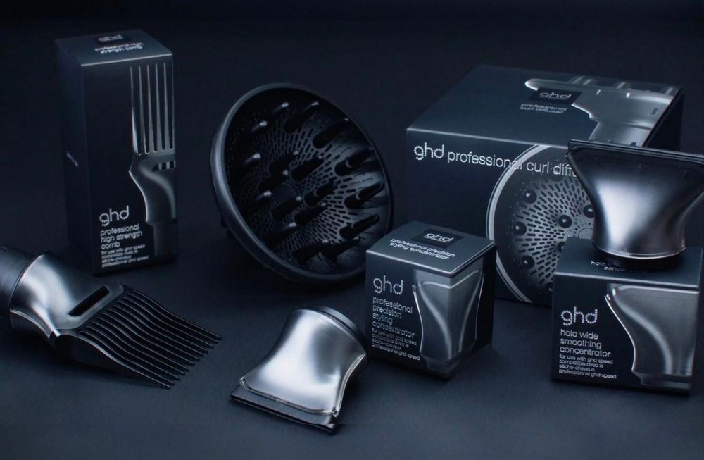 Ghd Фен для волос SPEED IONIC Silver White