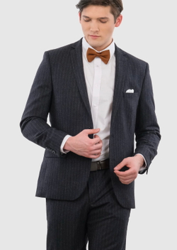 Мужской костюм двойка (черный) А108