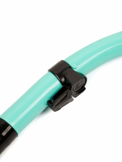 Трубка Sargan Снорклер сухая 2 клапана бирюзовый