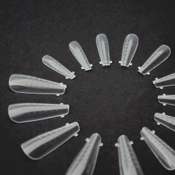 Bloom Верхние Формы для наращивания ногтей №5 (балерина), 120 шт3