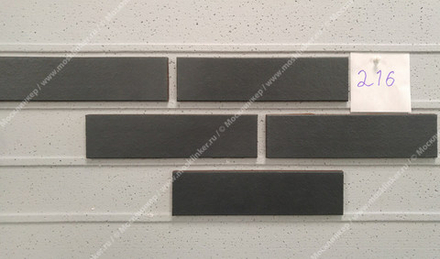 King Klinker - Polar night (08), Dream House, 65x250x10, RF - Клинкерная плитка для фасада и внутренней отделки