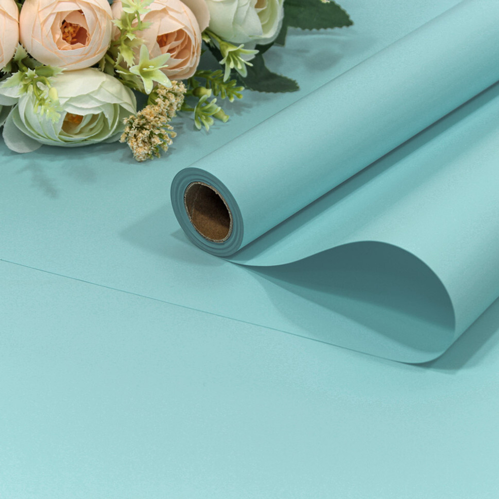 Пленка В рулоне 10 м х 58 см "Корейская" (Голубой)