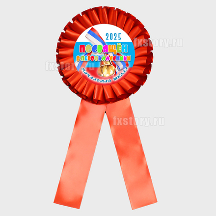 Розетка наградная "Первоклассник" (V04-6). Не именная.