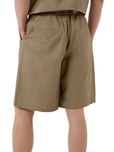 Бежевый хлопковый костюм Senseera с шортами