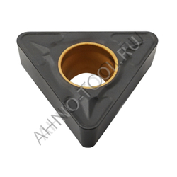 Пластина твердосплавная ISO TCMT110208-KMA ACK10E AHNO по чугуну, чистовая