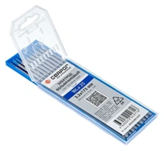 Вольфрамовые электроды Сварог WGLa 15 3×175 мм