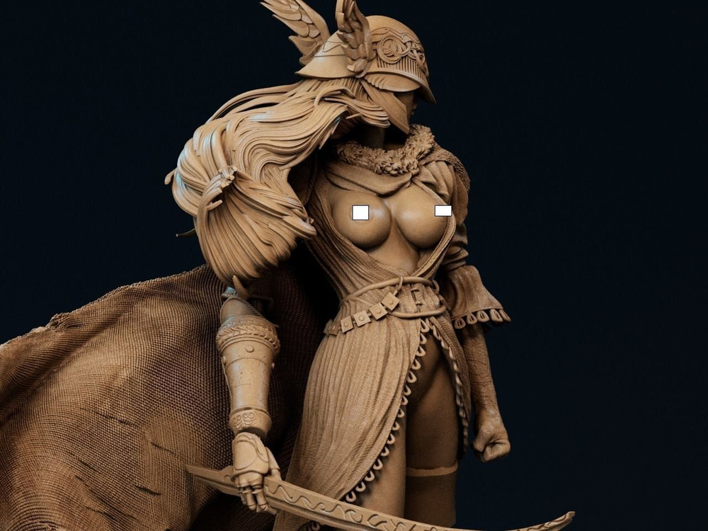 Фигурка Маления Клинок Микеллы богиня гнили Кольцо Элдена Malenia blade of miquella Goddess of Rot Elden Ring