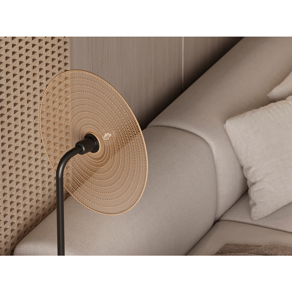 Торшер vinger, 143 см, бежевый