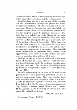 Readings On The History And System Of The Common Law. 1904 | P. Roscoe