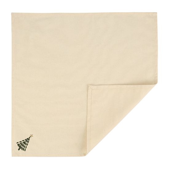 Салфетка сервировочная frozen pines из коллекции new year essential, 45х45 см