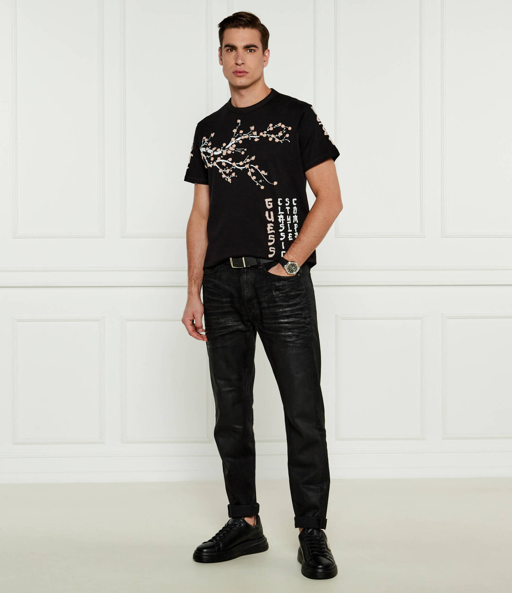 Футболка JAPANESE TREE GUESS - черный(M4BI23 K8FQ4)