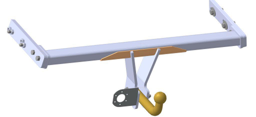 Фаркоп WESO 7011-A на Volvo XC-60-70 (2008-)