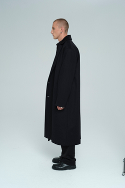 Пальто из шерсти и кашемира | black