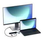 USB-Хаб Satechi Slim Multiport (USB-C) (ST-UCSMA3) Подключение: встроенный кабель USB-C. Порты: USB-C (PD 60 Вт), 2 USB-A 3.2 Gen 1, microSD, SD, HMDI (до 4K 60 Гц), Gigabit Ethernet