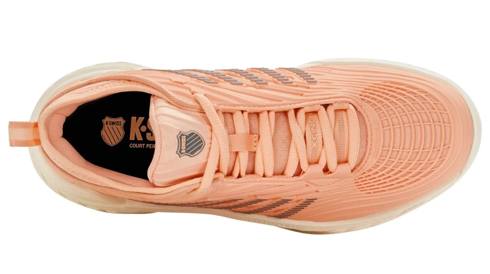 Женские Кроссовки теннисные K-Swiss Hypercourt Supreme 2 - peach parfait/egret/turbulence