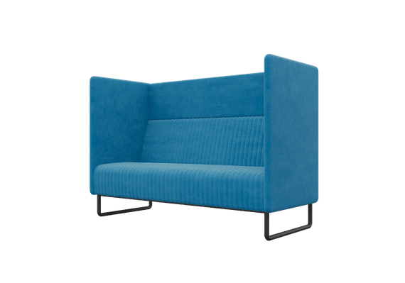 Bronks Диван двухместный BROS-2 Forward 785/Металл Черный 1715*760*1180