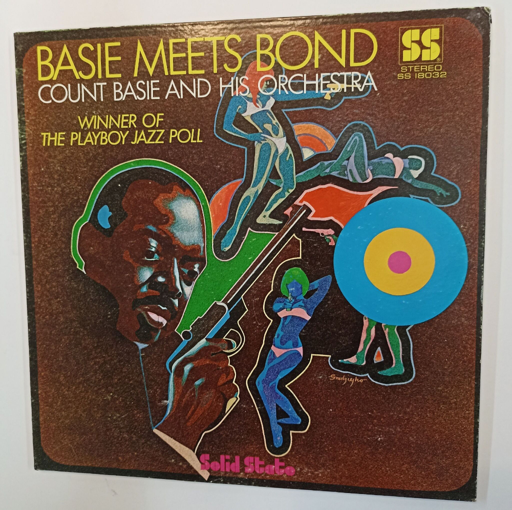 Винтажная виниловая пластинка Count Basie And His Orchestra  Basie Meets Bond (US 1968)