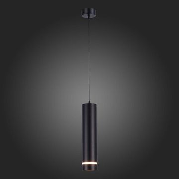 ST115.443.12 Светильник подвесной Черный LED 1*12W 4000K 936Lm Ra&gt;90 120° IP20 D80xH300 165-265V Подвесные светильники