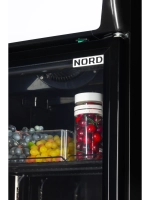 Витрина холодильная Nord RSC 400 GBB черная