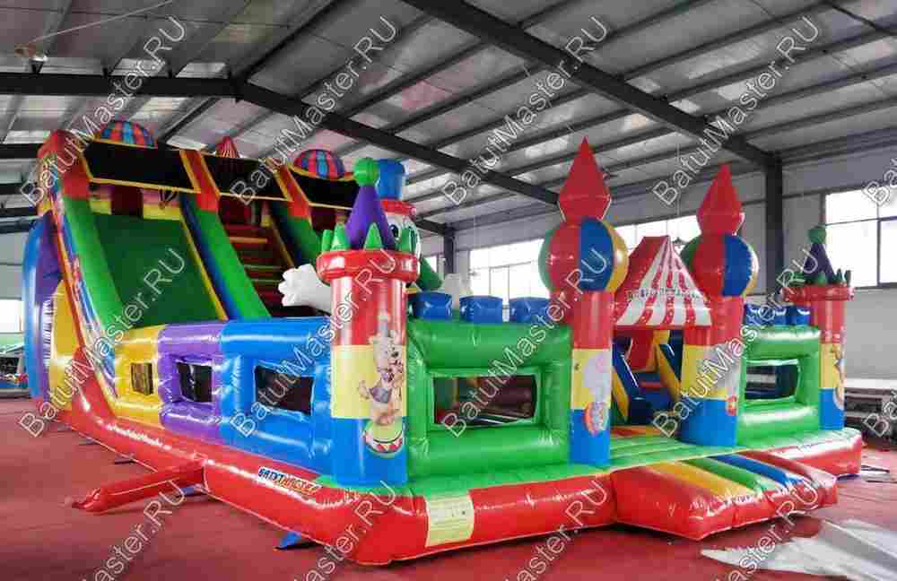 Коммерческий надувной батут "Цирковая арена"