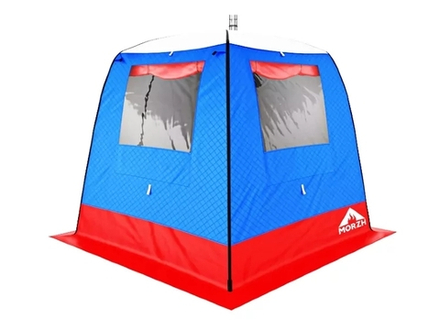 Баня-палатка "Морж Lux 2 окна", 2.05х2.05х1.95 м