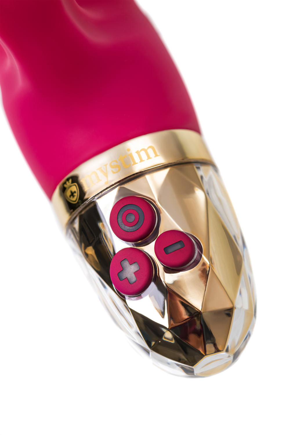 Вибратор Mystim Hop Hop Bob бордовый 16,5 см