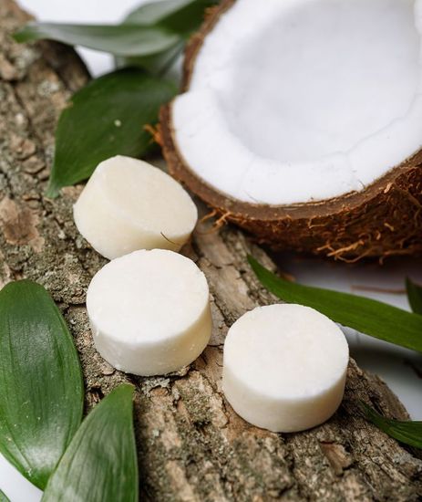 Шампунь твёрдый Greena Avocadova с кокосовым молочком (пробник), 10 г