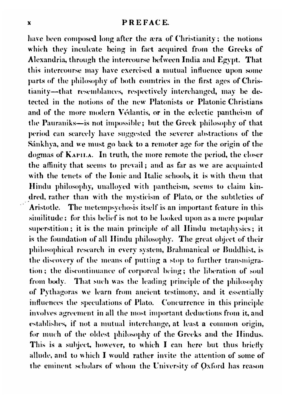 The Sánkhya Káriká, Or Memorial Verses on the Sánkhya Philosophy | Oriental Translation Fund