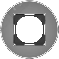 Donel A07 Natural Round Дымчатое стекло рамка 1-я, серия DB