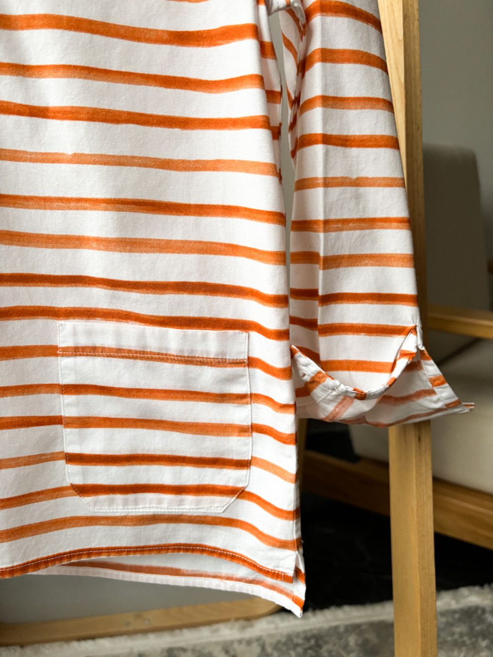 Новая хлопковая блузка Loro Piana, 116