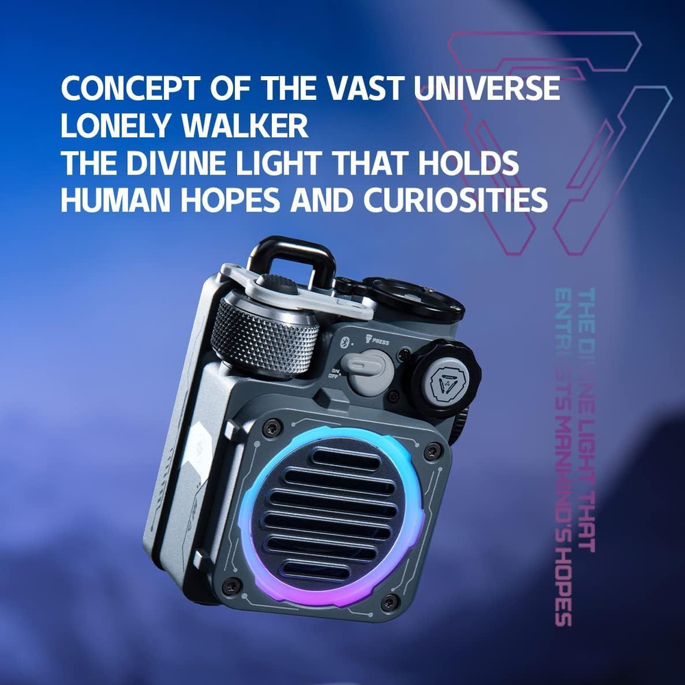 Беспроводная колонка Muzen Sticker красная