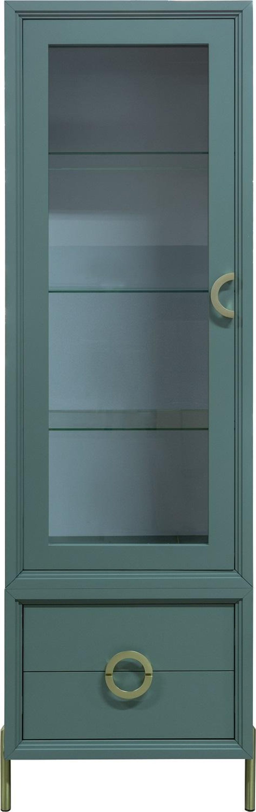 Шкаф с витриной «Флора» П6.980.0.01