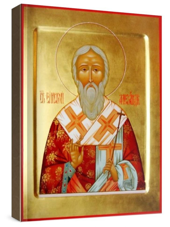 Александр Адрианопольский (рукописная икона)