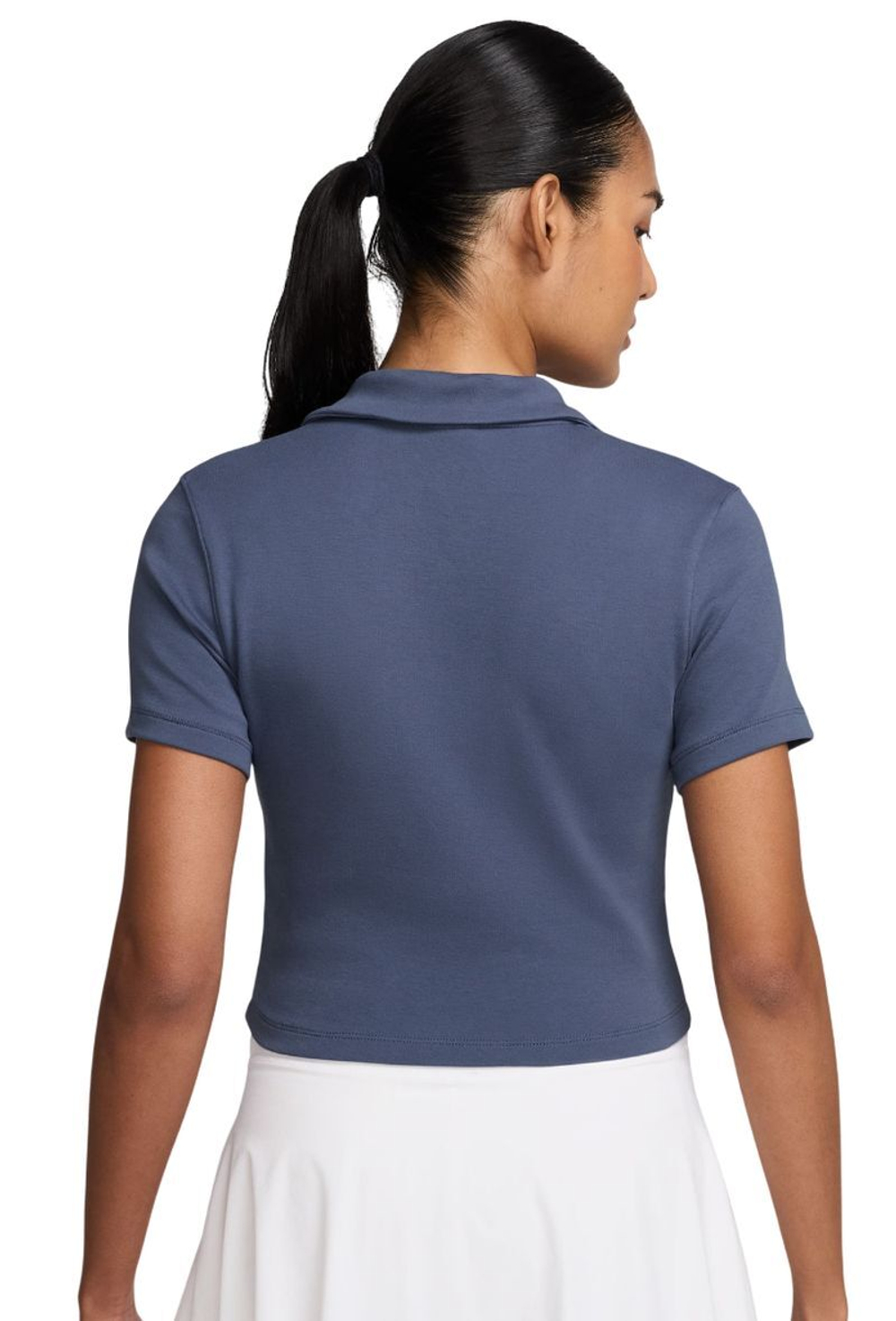 Женское поло Nike Court Heritage Tennis - diffused blue