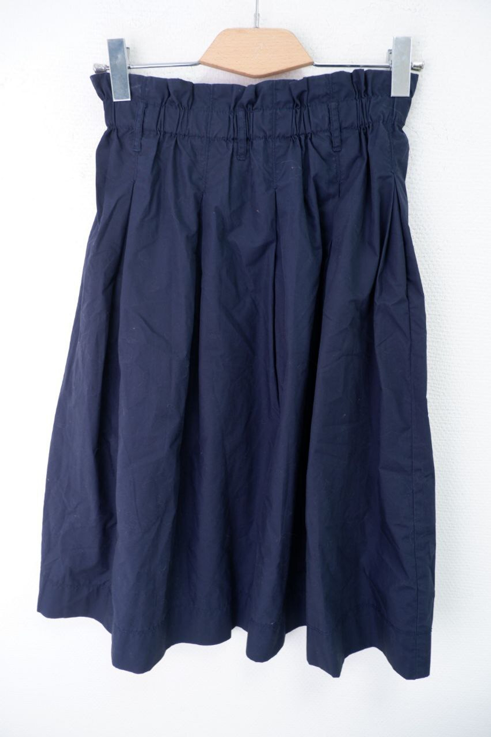 Юбка H&M темно-синяя 42 размер