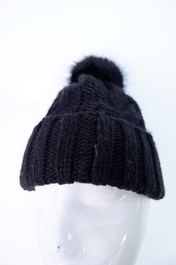 Шапка H&M с помпоном зимняя