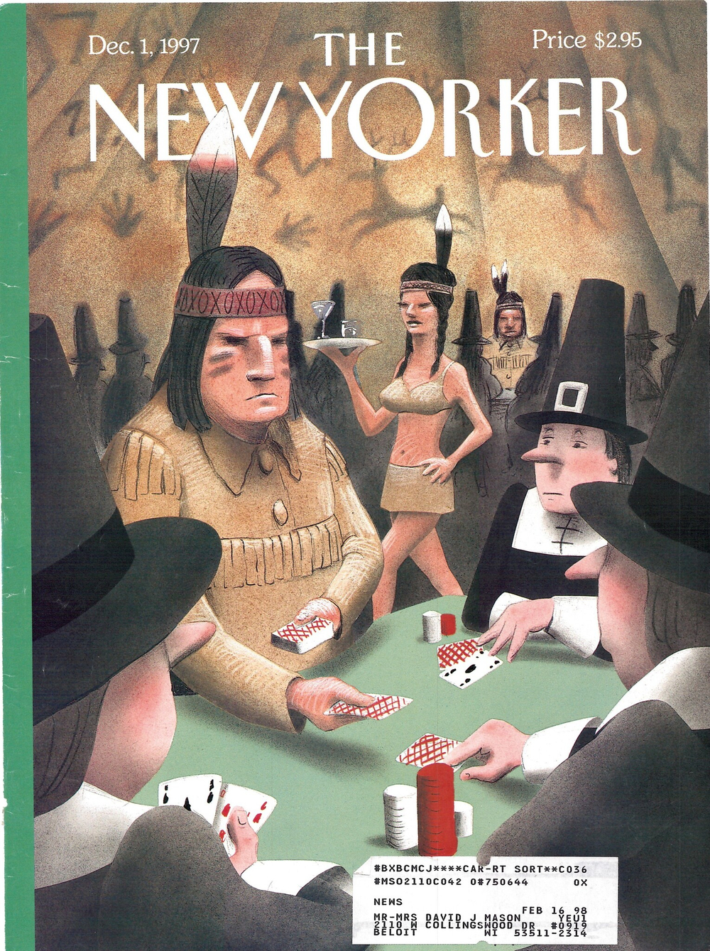 Журнал The New Yorker 01-12-1997, обложка