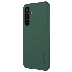 Усиленный чехол зеленого цвета (Deep Green) от Nillkin для Samsung Galaxy S23 FE, серия Super Frosted Shield Pro